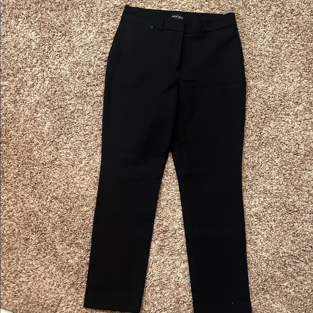 Black Slim Fit Trousers
